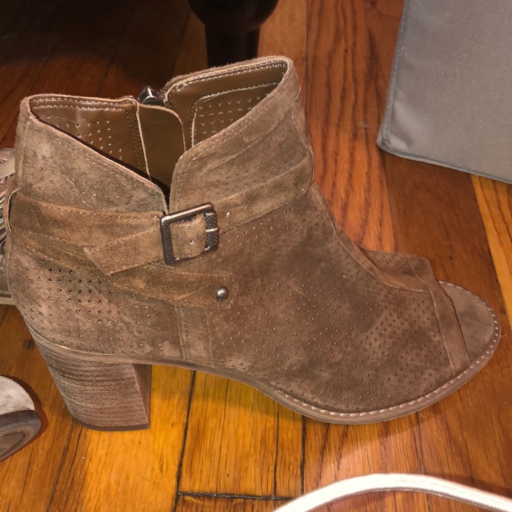 Vince Camuto Brown Booties